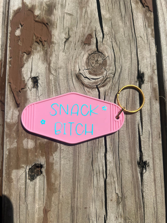 Snack Bitch Key Chain